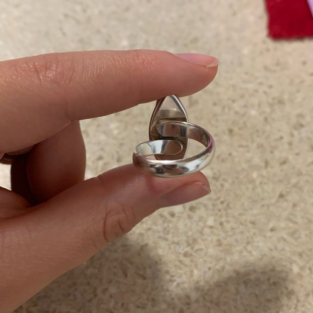 Adjustable Silver Ring - image 5